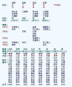 生辰八字基础解析